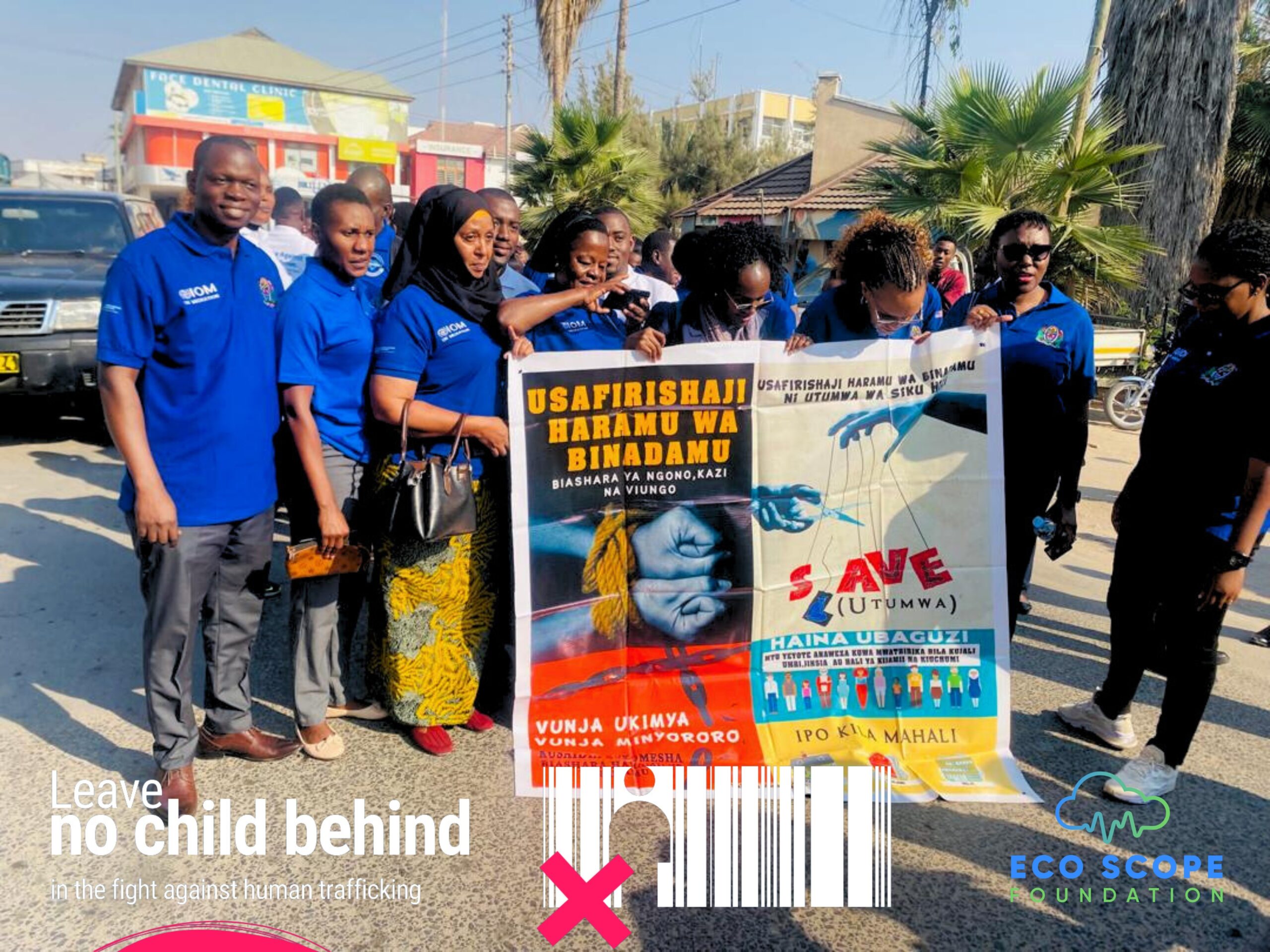 Eco Scope Joins Forces to Combat Human Trafficking: National Commemoration Event Held at Nyerere Square, Dodoma.